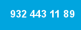 932 443 11 89